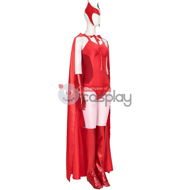 2021 Wanda Costume WandaVision Maximoff Scarlet Witch Cosplay Suit