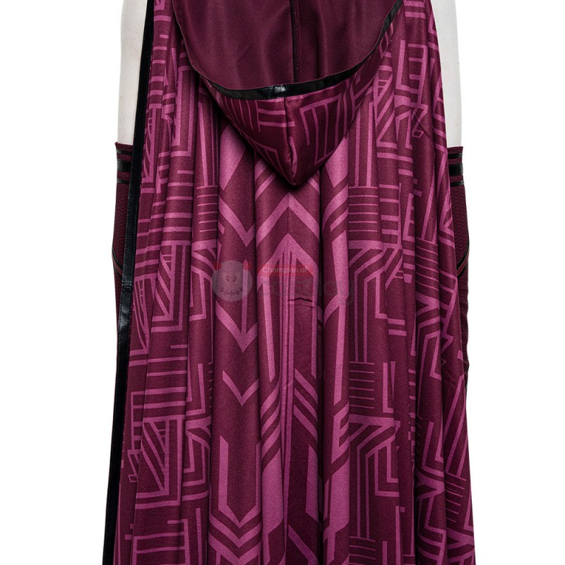 Ready To Ship 2021 New Scarlet Witch Cosplay Wanda Maximoff Costume Upgraded Version