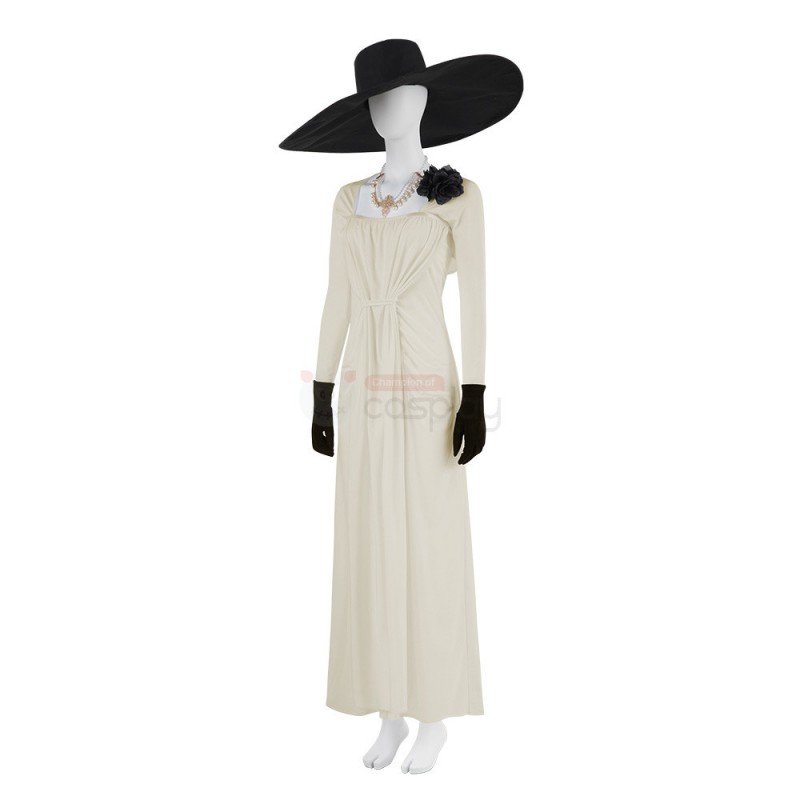 2021 Resident Evil 8 Village Alcina Dimitrescu Dress Cosplay Costume