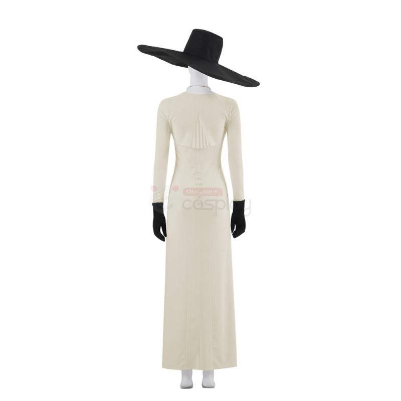 2021 Resident Evil 8 Village Alcina Dimitrescu Dress Cosplay Costume