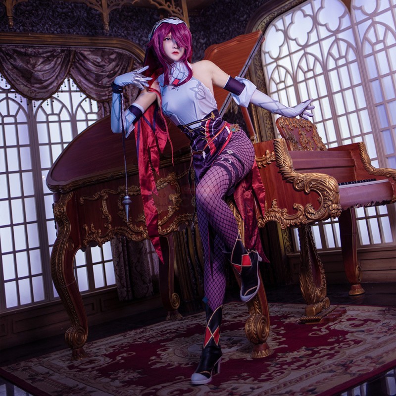 Rosaria Costume Genshin Impact Cosplay Suit