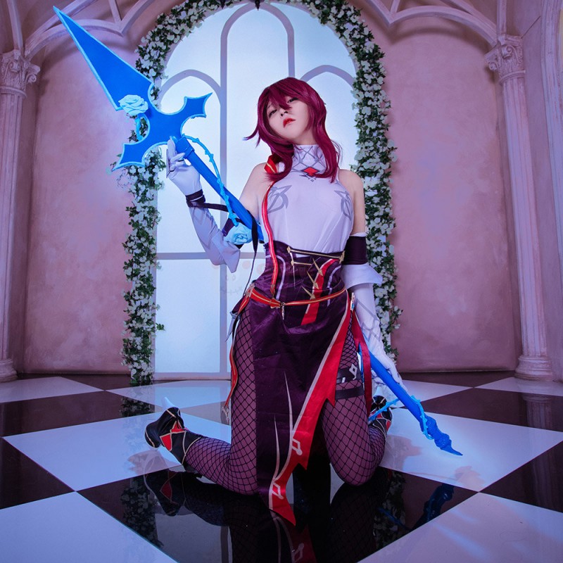 Rosaria Costume Genshin Impact Cosplay Suit