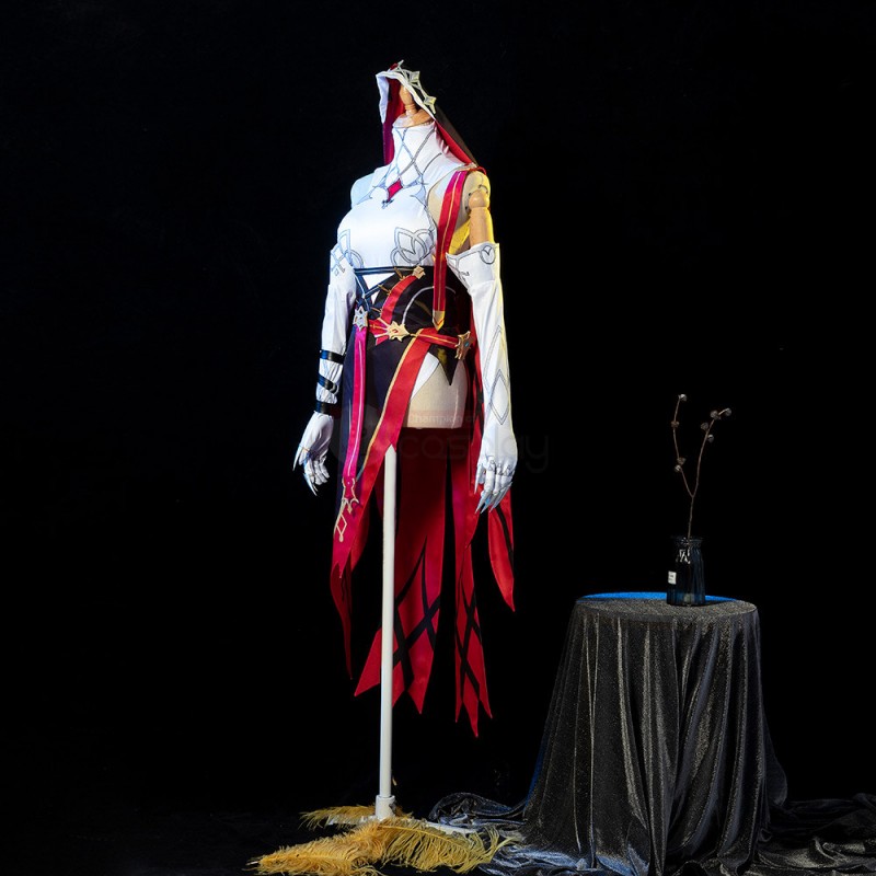 Rosaria Costume Genshin Impact Cosplay Suit