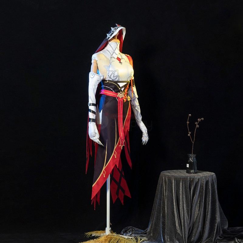 Rosaria Costume Genshin Impact Cosplay Suit