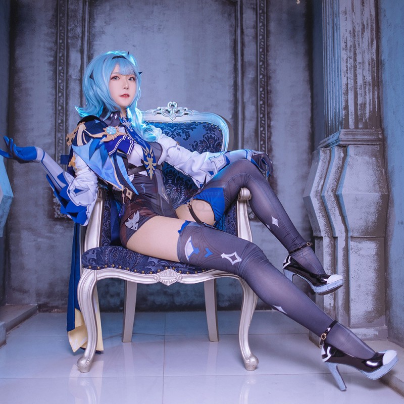 Genshin Impact Eula Cosplay Costume