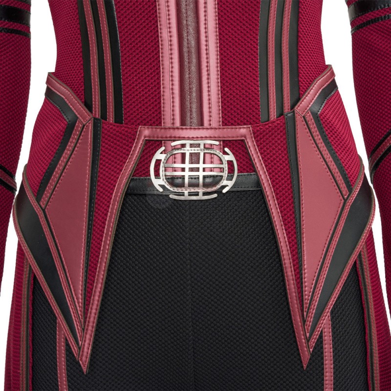 WandaVision Scarlet Witch Costume 2021 New Wanda Cosplay Suit Knit Edition
