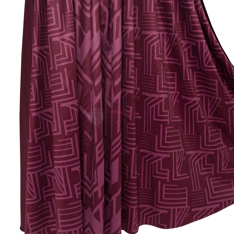 WandaVision Scarlet Witch Costume 2021 New Wanda Cosplay Suit Knit Edition