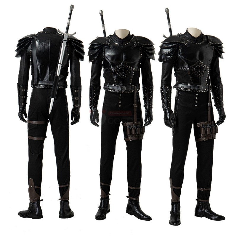 2021 Geralt Costume The Witcher 2 Assassins of Kings Cosplay Suit