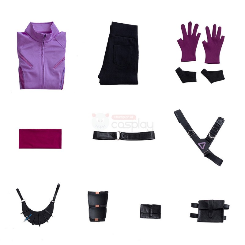 Young Avengers Hawkeye Kate Bishop Cosplay Costume