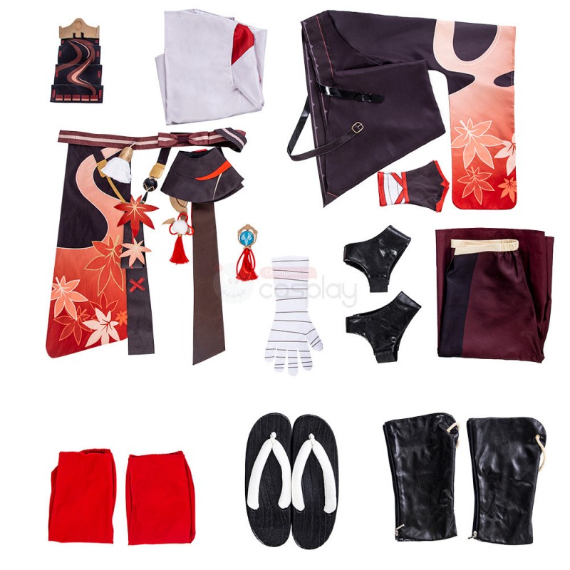 Kazuha Costume Genshin Impact Cosplay Suit