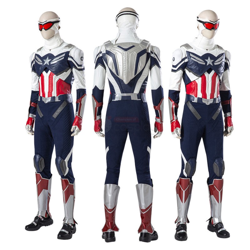 Sam Wilson Costume The Falcon and the Winter Soldier Captain America Cosplay Suit