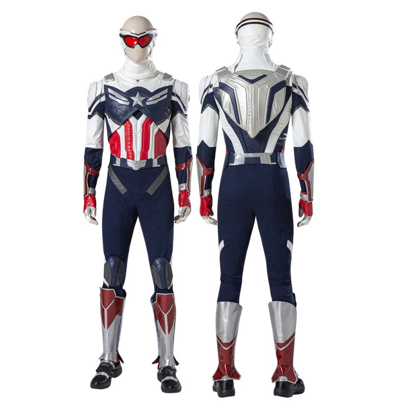 Sam Wilson Costume The Falcon and the Winter Soldier Captain America Cosplay Suit