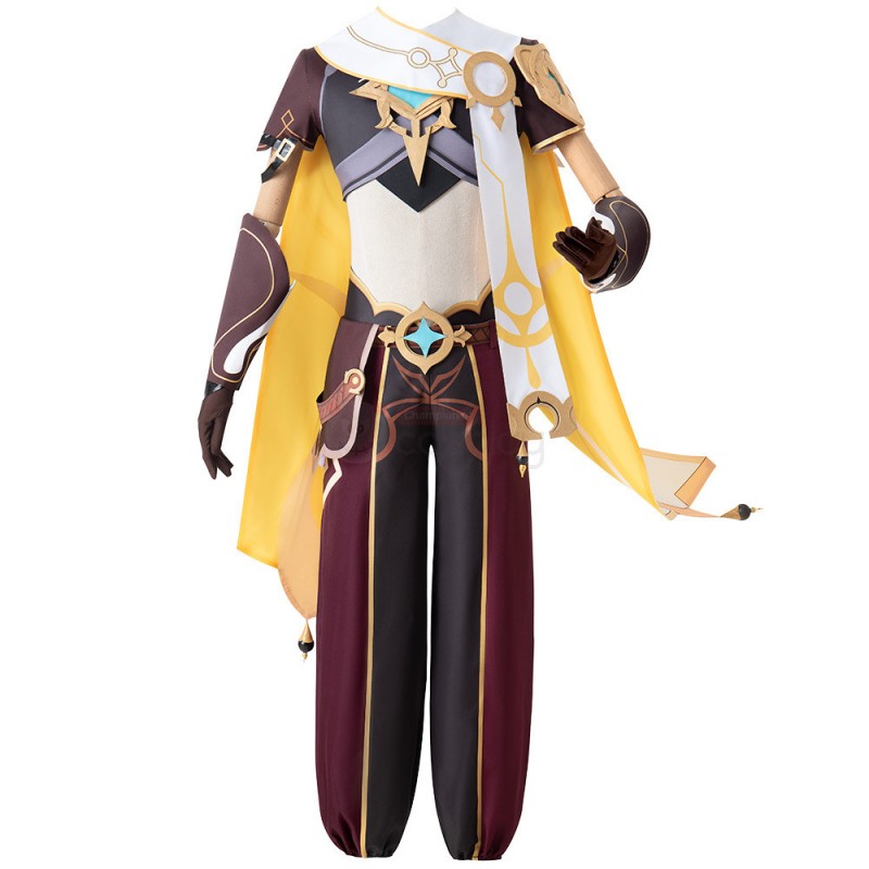 Traveler Costume Genshin Impact Kong Cosplay Suit