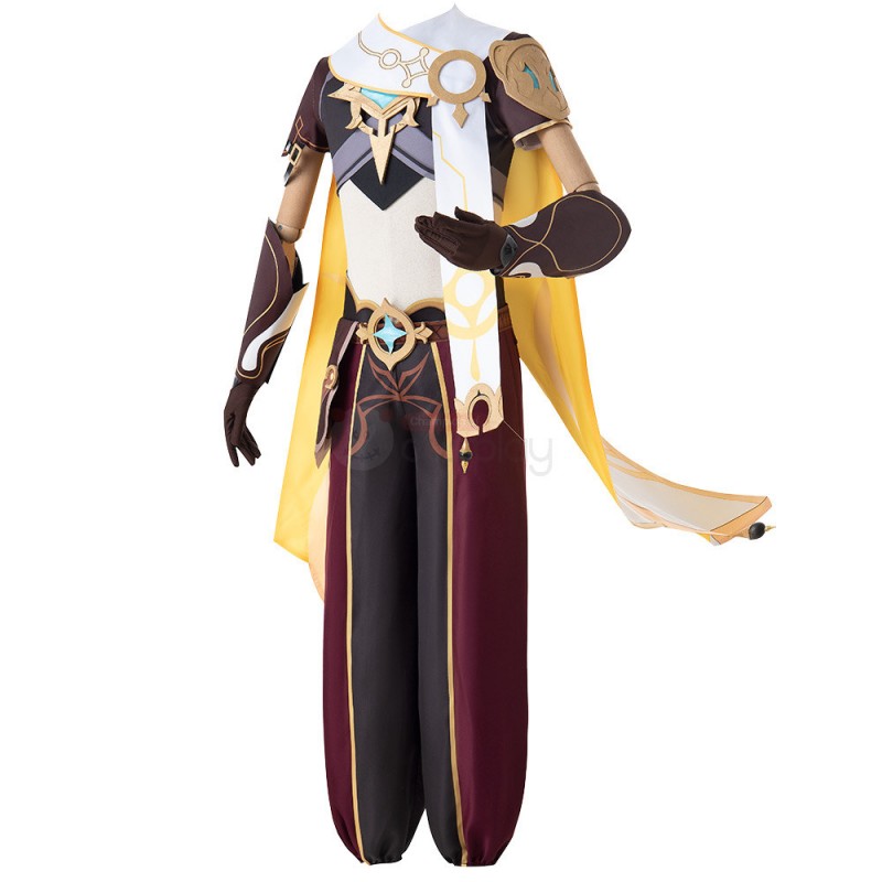 Traveler Costume Genshin Impact Kong Cosplay Suit