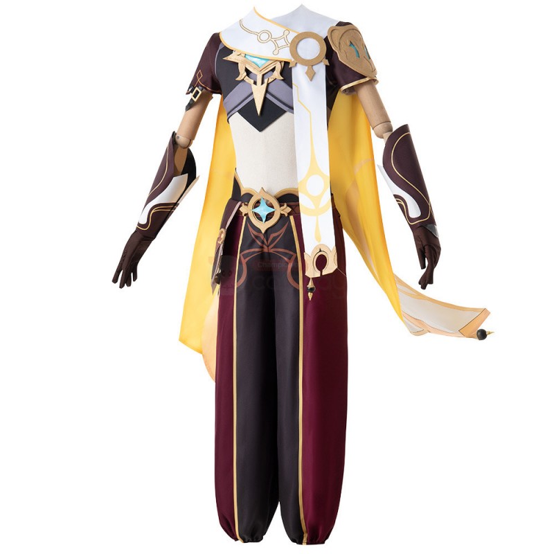 Traveler Costume Genshin Impact Kong Cosplay Suit