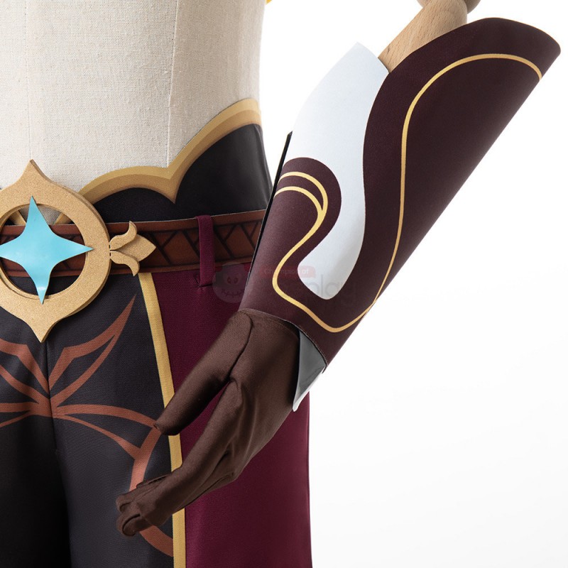 Traveler Costume Genshin Impact Kong Cosplay Suit