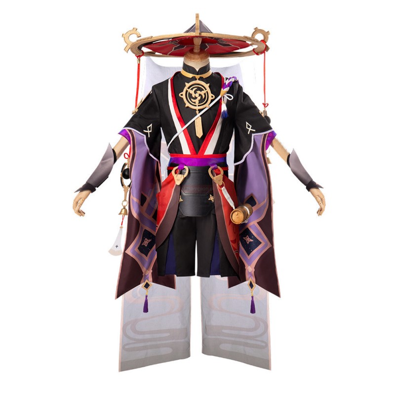 Scaramouche Costume Genshin Impact Cosplay Suit - CCosplay.com