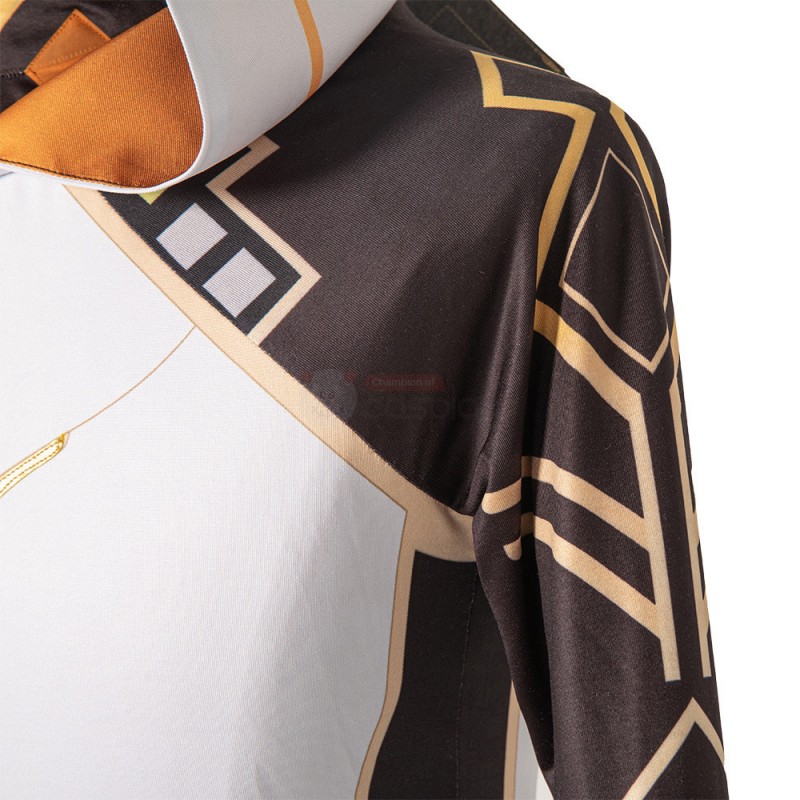 Genshin Impact Zhongli Cosplay Costume Full Set
