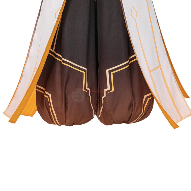 Genshin Impact Zhongli Cosplay Costume Full Set