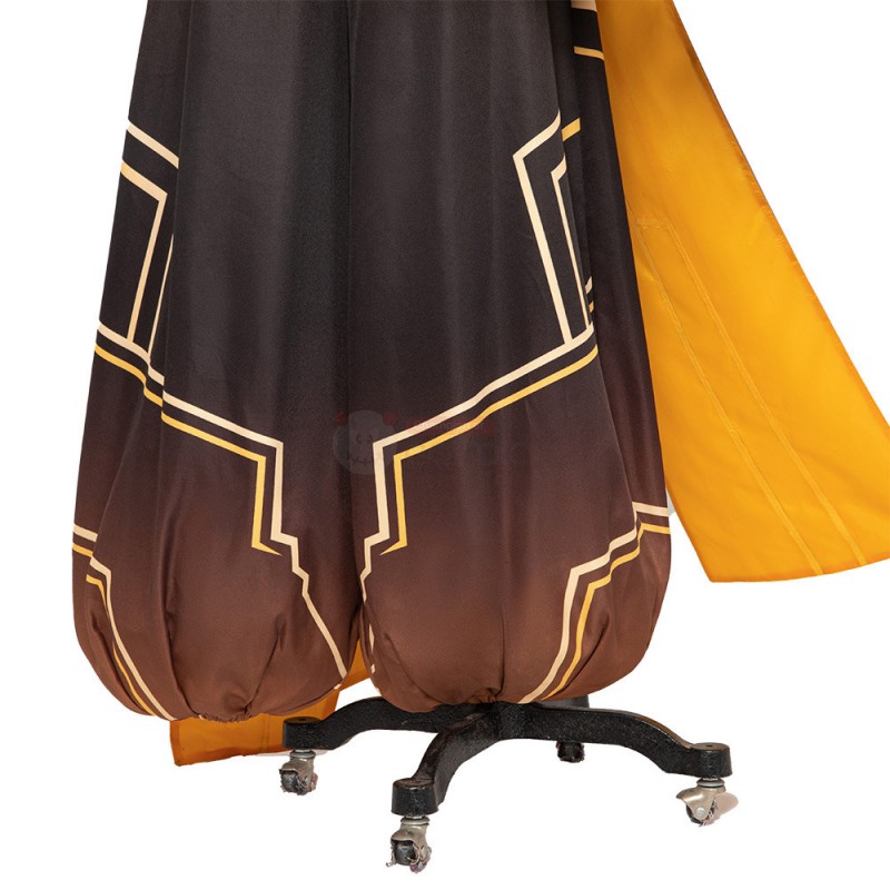 Genshin Impact Zhongli Cosplay Costume Full Set