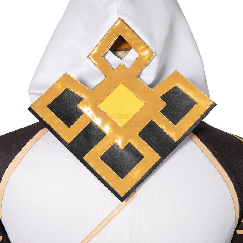 Genshin Impact Zhongli Cosplay Costume Full Set