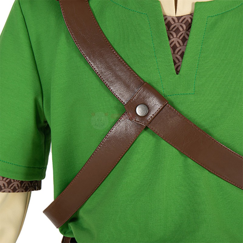 Link Costume The Legend of Zelda Skyward Sword Cosplay Suit