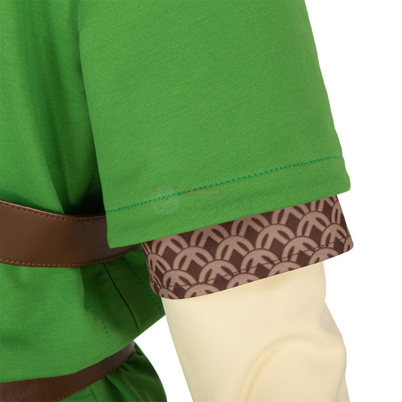 Link Costume The Legend of Zelda Skyward Sword Cosplay Suit