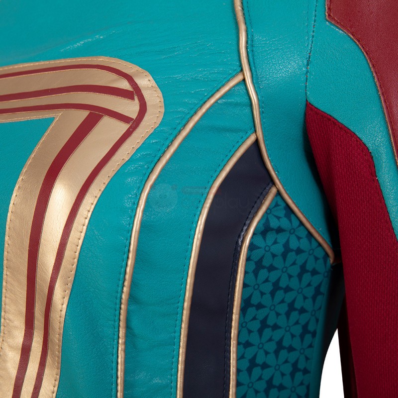 Ms. Marvel Kamala Khan Cosplay Costume