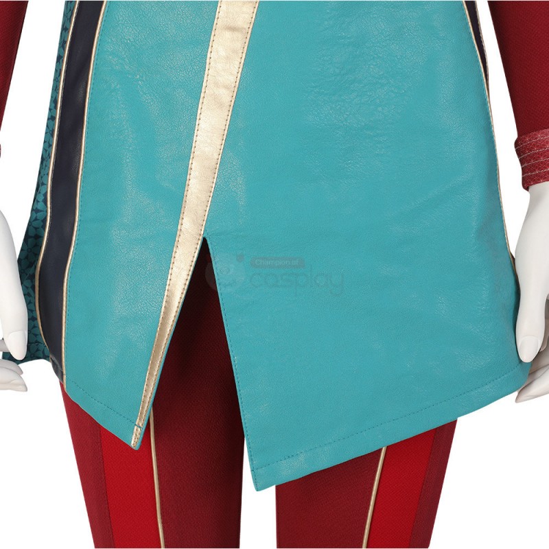 Ms. Marvel Kamala Khan Cosplay Costume