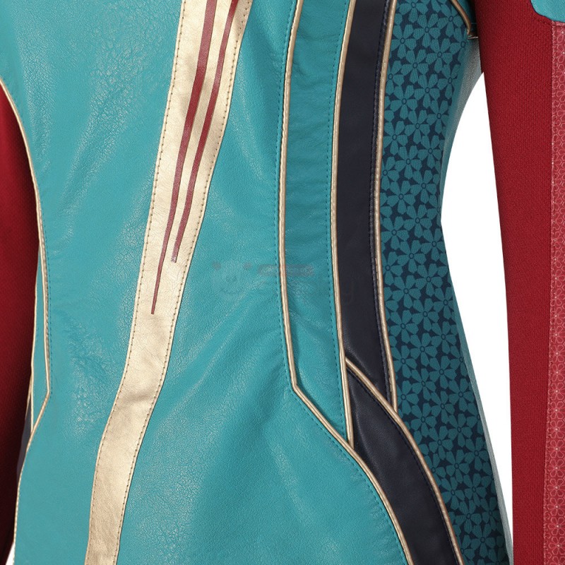 Ms. Marvel Kamala Khan Cosplay Costume
