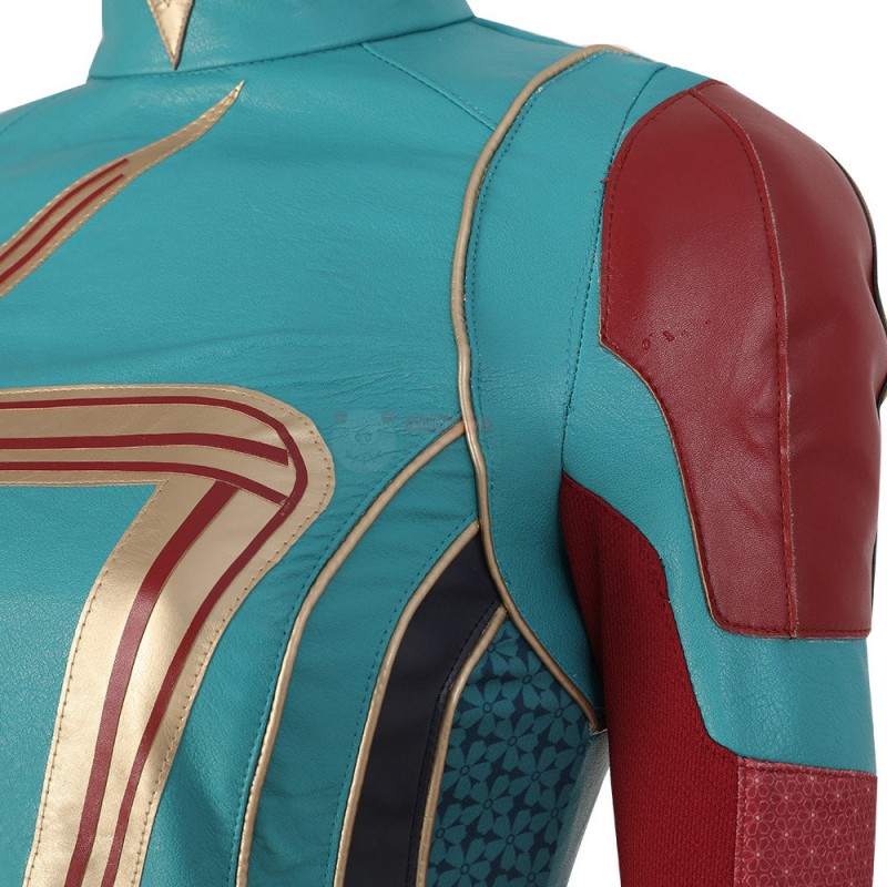 Ms. Marvel Kamala Khan Cosplay Costume