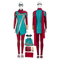 Ms. Marvel Kamala Khan Cosplay Costume