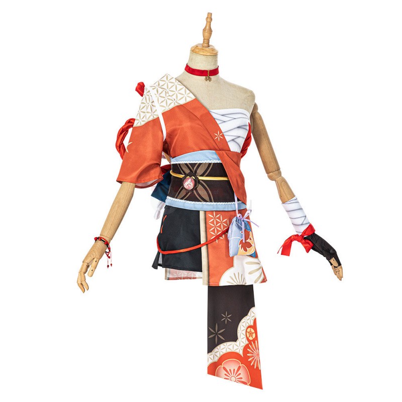 Yoimiya Costume Genshin Impact Cosplay Suit