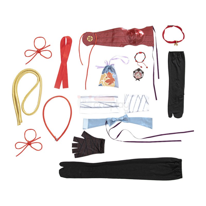 Yoimiya Costume Genshin Impact Cosplay Suit