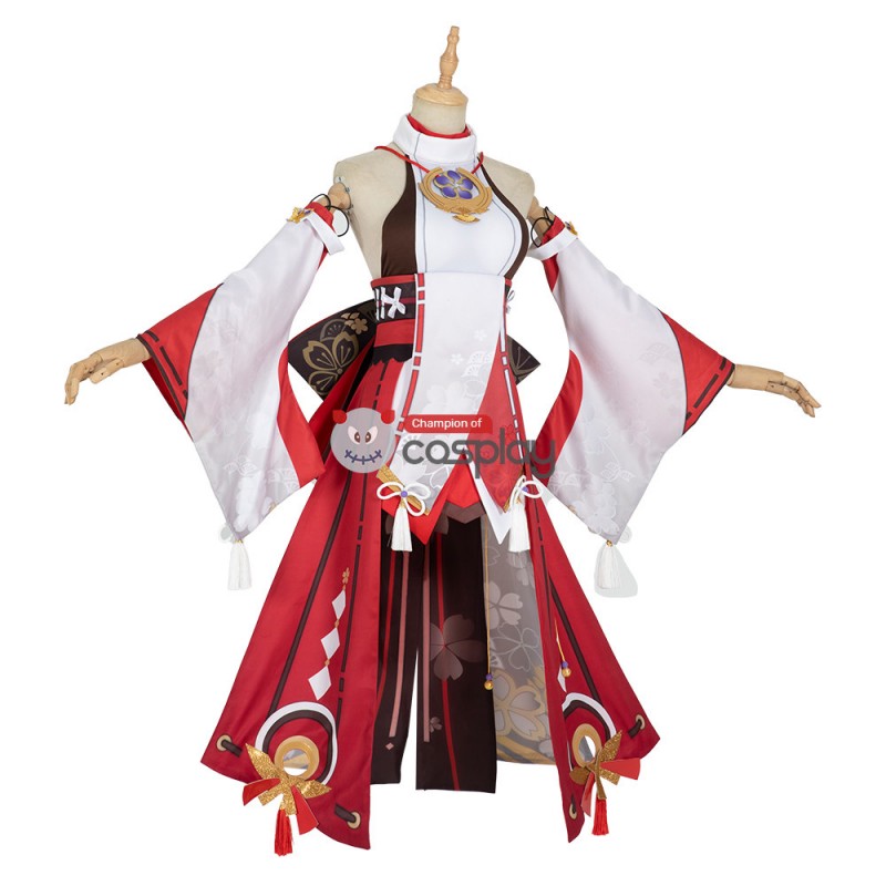 Yae Miko Costume Genshin Impact Cosplay Costume 