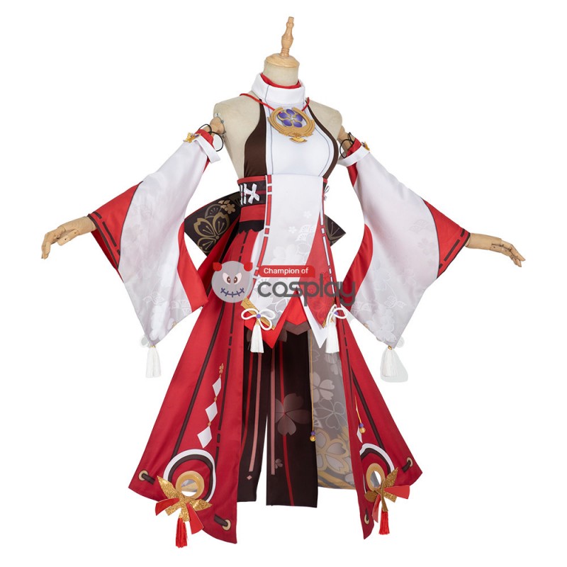 Yae Miko Costume Genshin Impact Cosplay Costume