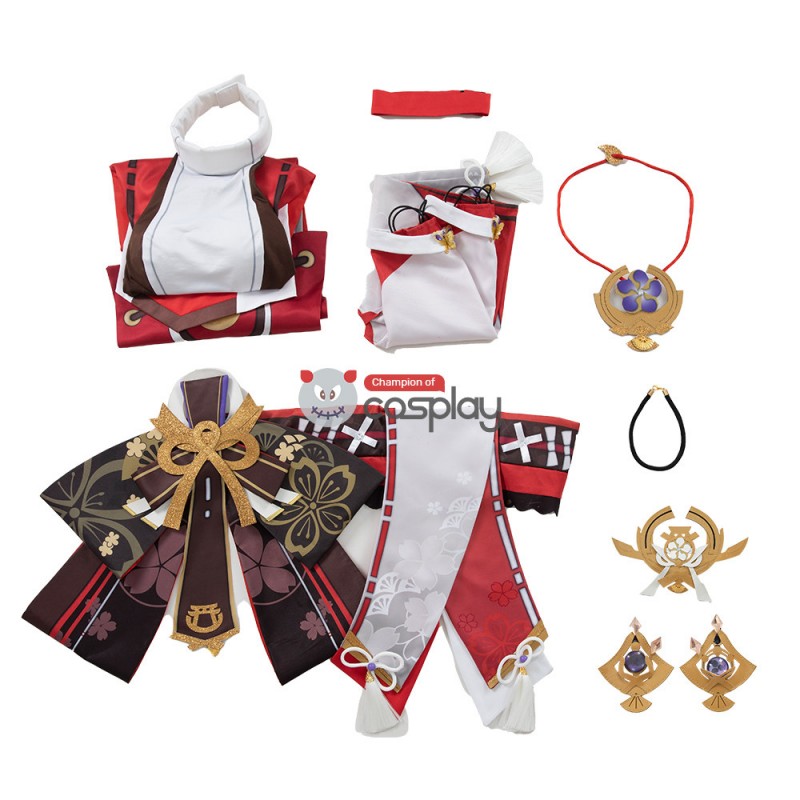 Yae Miko Costume Genshin Impact Cosplay Costume