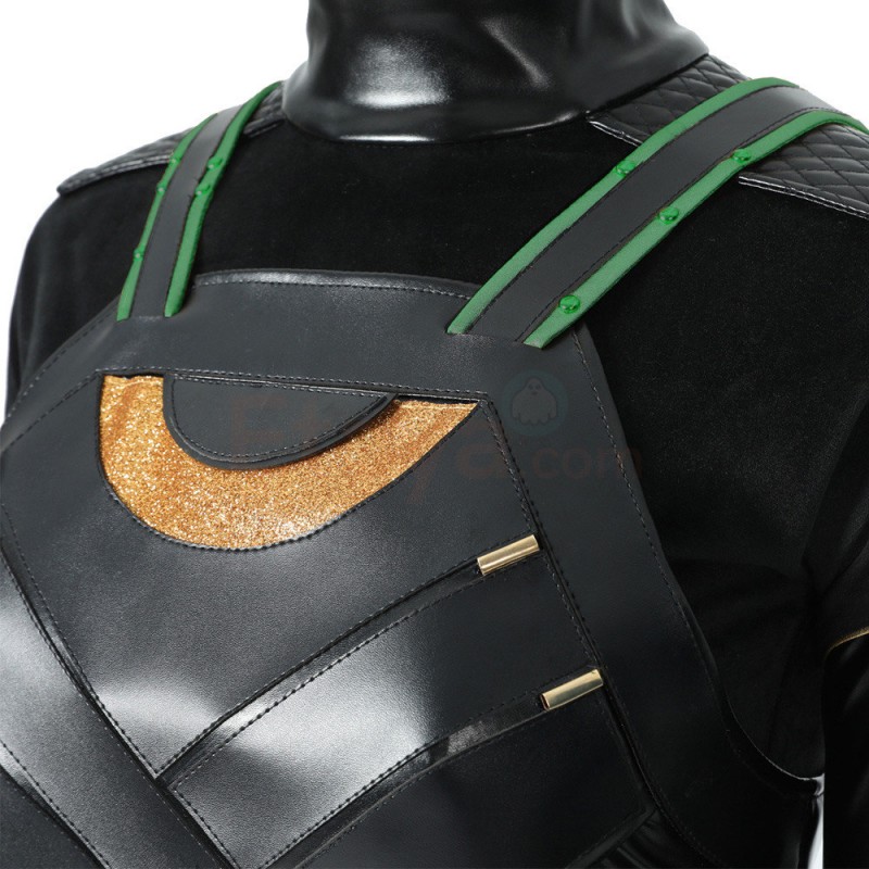 Lady Loki Costume 2021 Female Loki Sylvie Lushton Cosplay Suit Top Level