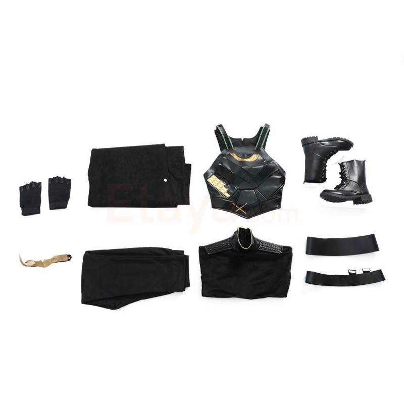 Lady Loki Costume 2021 Female Loki Sylvie Lushton Cosplay Suit Top Level