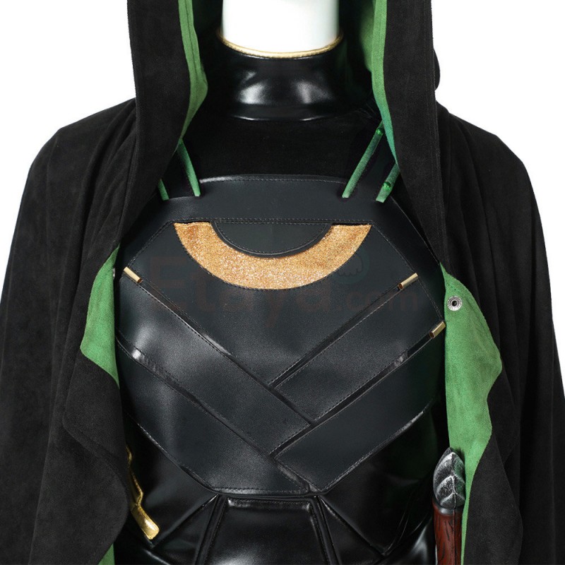 Lady Loki Costume 2021 Female Loki Sylvie Lushton Cosplay Suit Top Level
