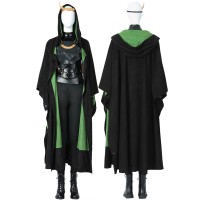 Lady Loki Costume 2021 Female Loki Sylvie Lushton Cosplay Suit Top Level