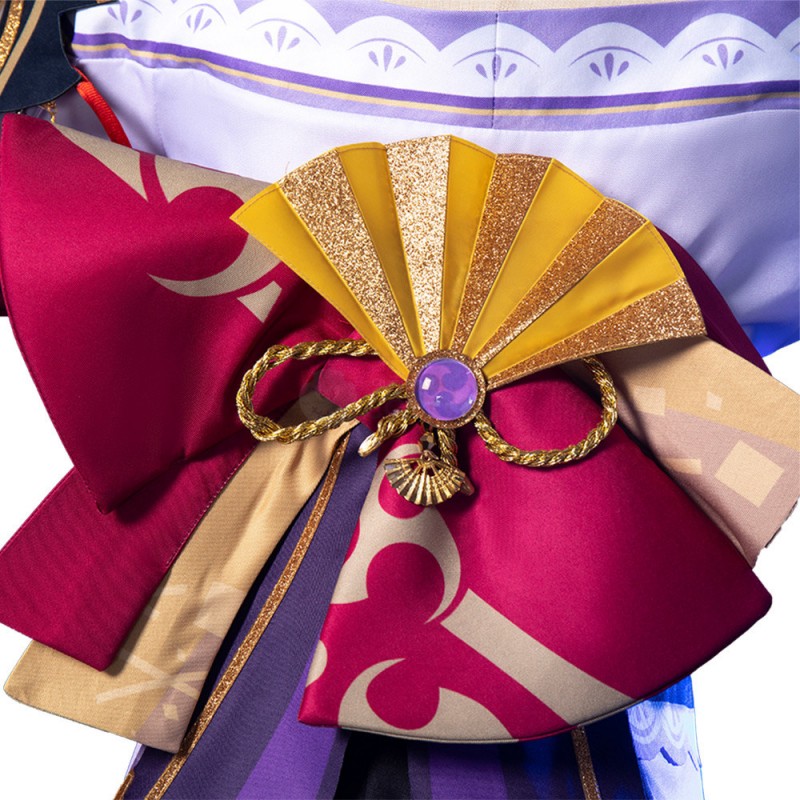 Genshin Impact Baal Costume Raiden Shogun Cosplay Suit