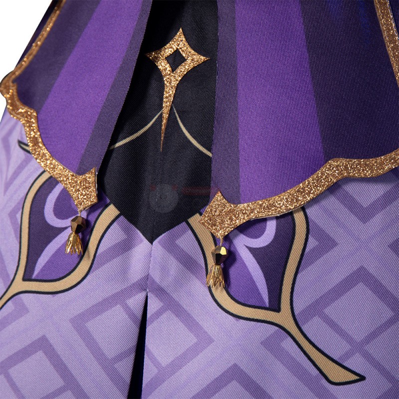 Genshin Impact Baal Costume Raiden Shogun Cosplay Suit