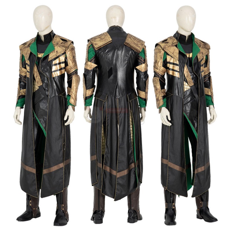 Loki Costume Deluxe 2021 TV Loki Laufeyson Armor Cosplay Suit