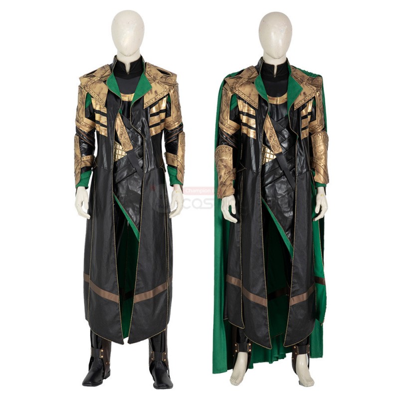Loki Costume Deluxe 2021 TV Loki Laufeyson Armor Cosplay Suit