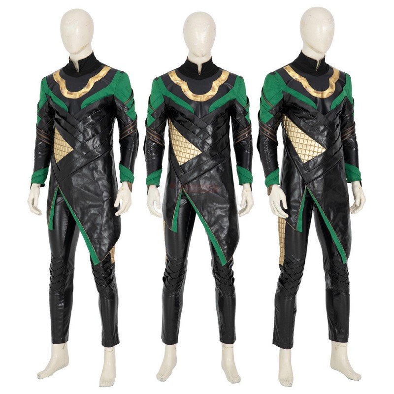 Loki Costume Deluxe 2021 TV Loki Laufeyson Armor Cosplay Suit