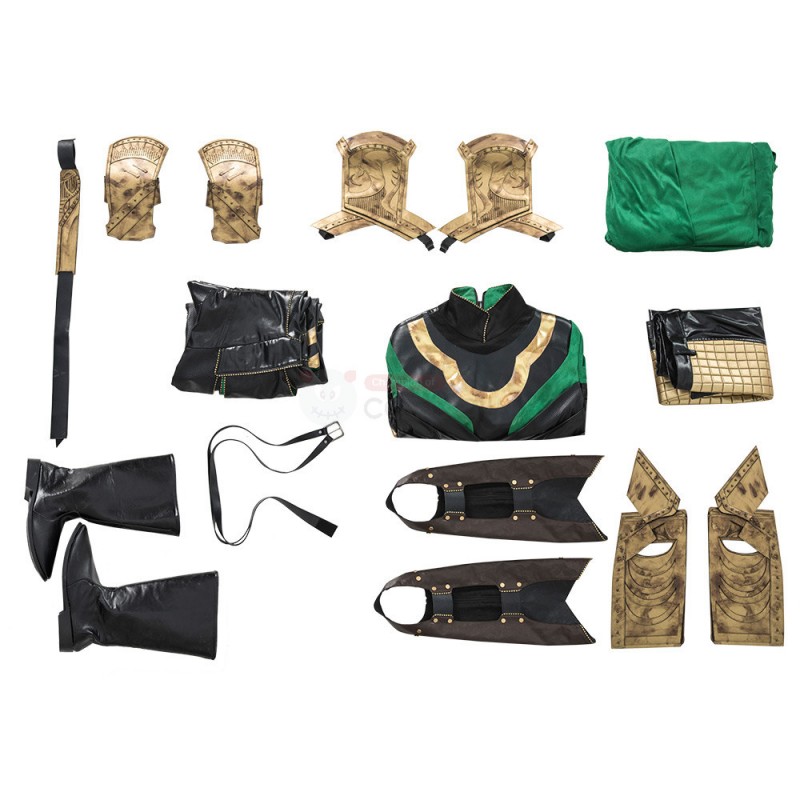 Loki Costume Deluxe 2021 TV Loki Laufeyson Armor Cosplay Suit