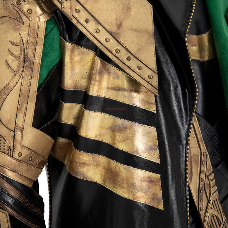 Loki Costume Deluxe 2021 TV Loki Laufeyson Armor Cosplay Suit