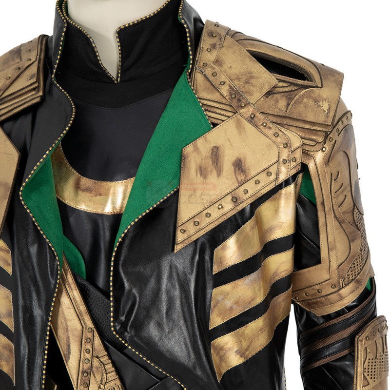 Loki Costume Deluxe 2021 TV Loki Laufeyson Armor Cosplay Suit