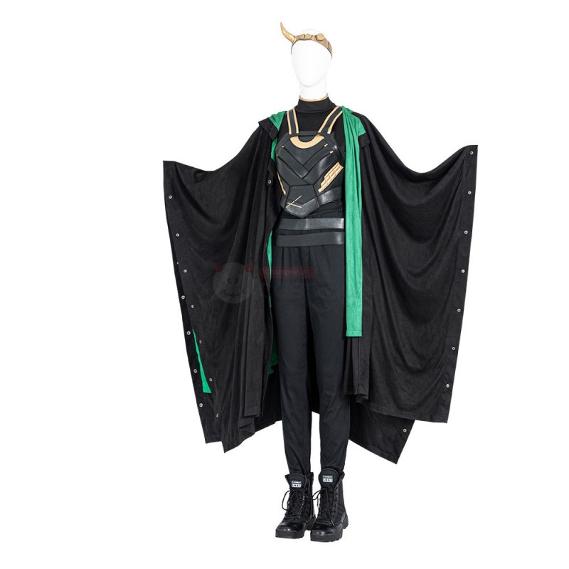 Female Loki Costume Lady Loki Sylvie Lushton Cosplay Suit